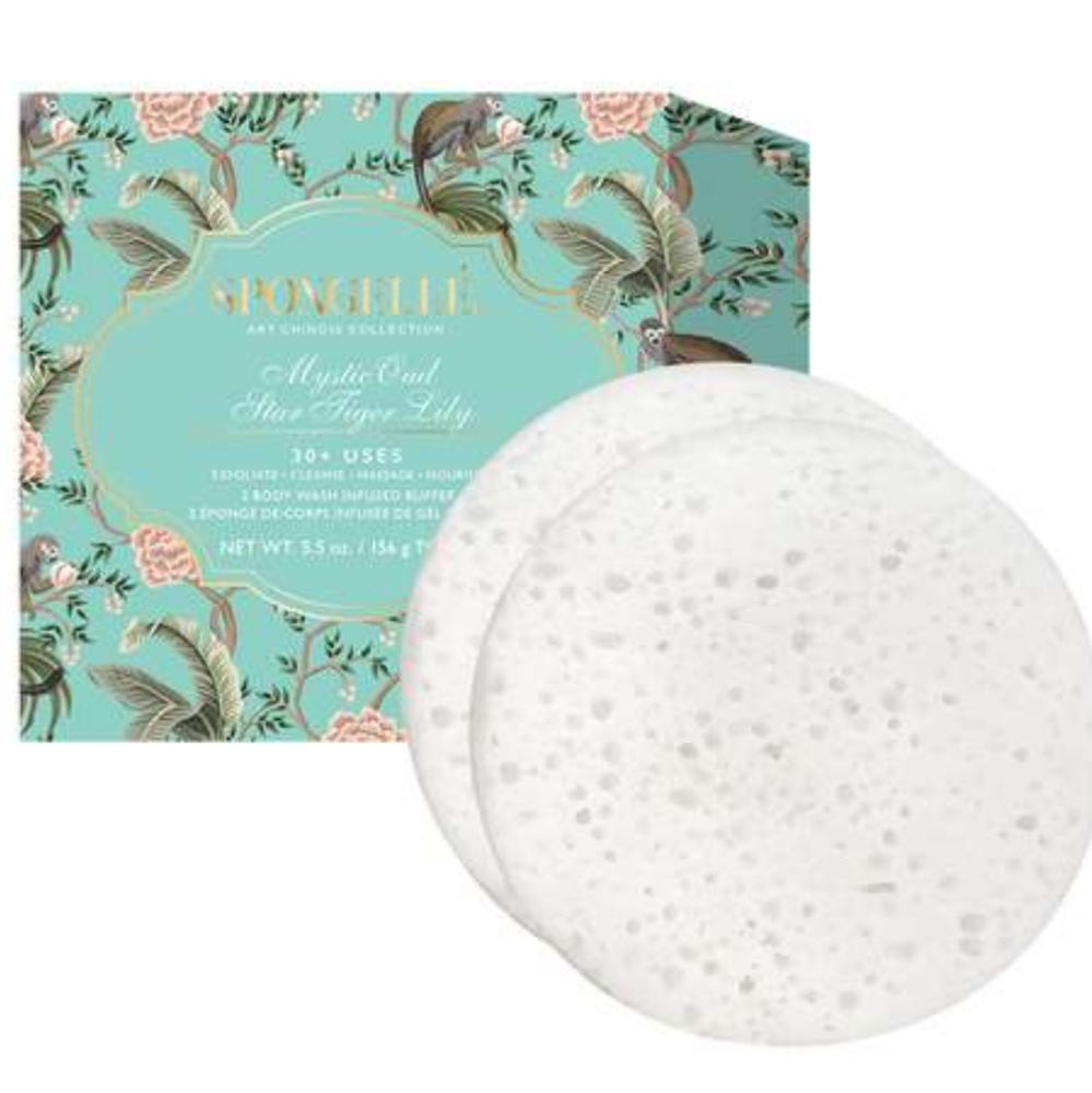 2/$50! Spongelle Boxed Duo in Mystic Oud & Star Tiger Lily